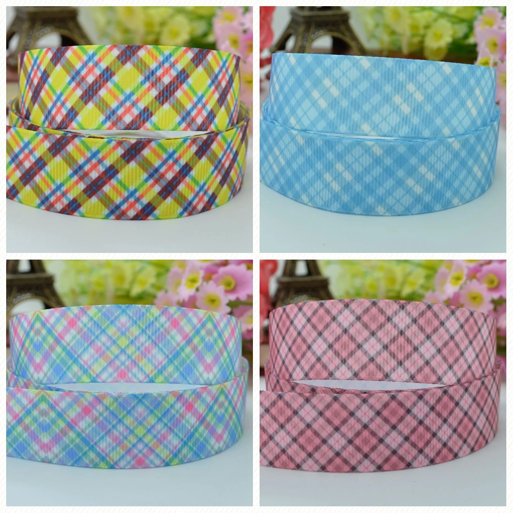 10 ярдов 22 мм 7/8 дюйма сетчатая розовая корсажная лента для девочек с принтом бант