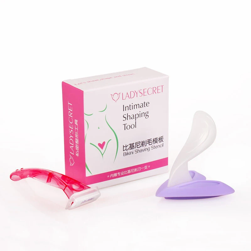Женский бикини специальный шаблон для бритья Сексуальная Женская бритва