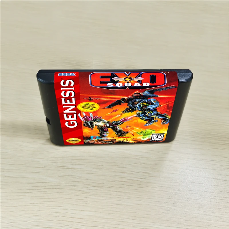 EXO Squad-16-битный MD игровой Картридж для консоли MegaDrive Genesis | Электроника