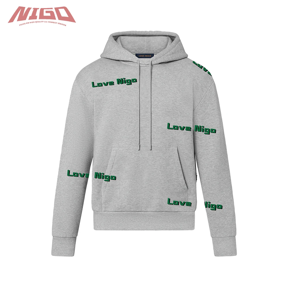 

NIGO 21ss туристическая толстовка с капюшоном # nigo3657