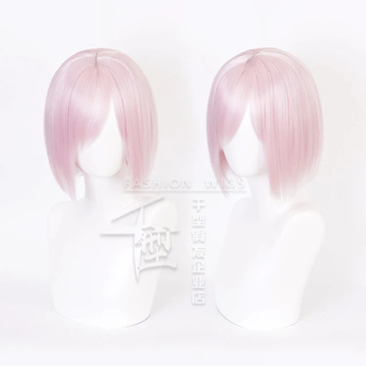 

Fate grand order Mash Kyrielight Cosplay Costume Halloween Christmas Daily service school uniform Ms. Cartoon Anime Dress Wig