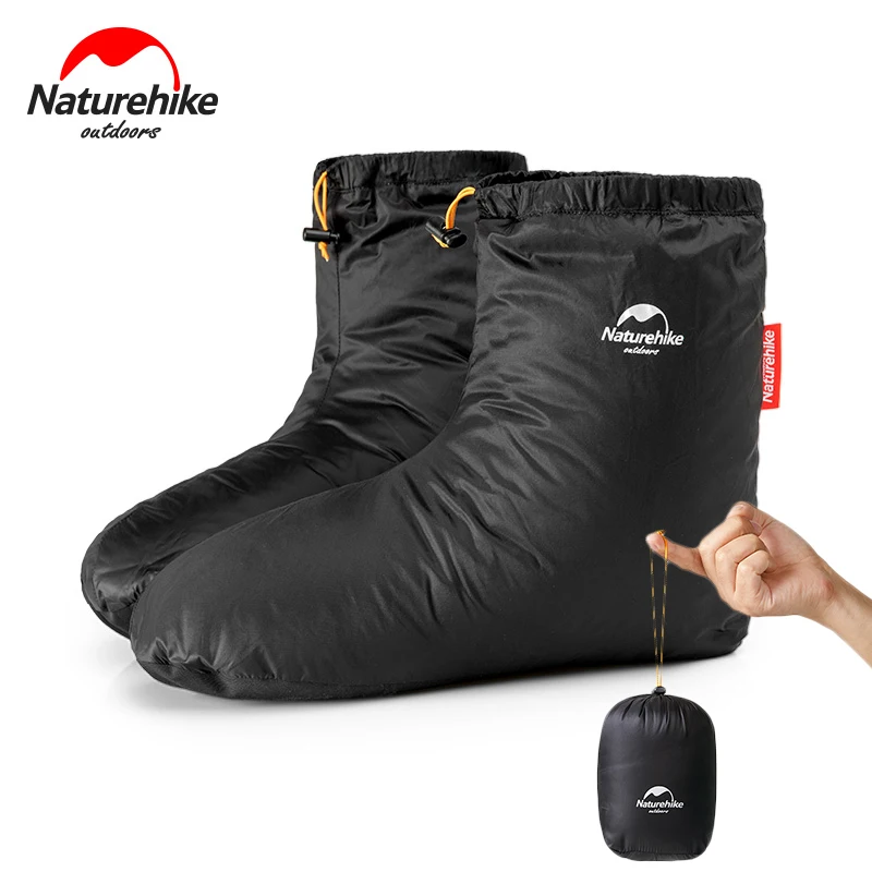 Чехол для обуви Naturehike с гусиным пухом теплый чехол ног уличная водонепроницаемая