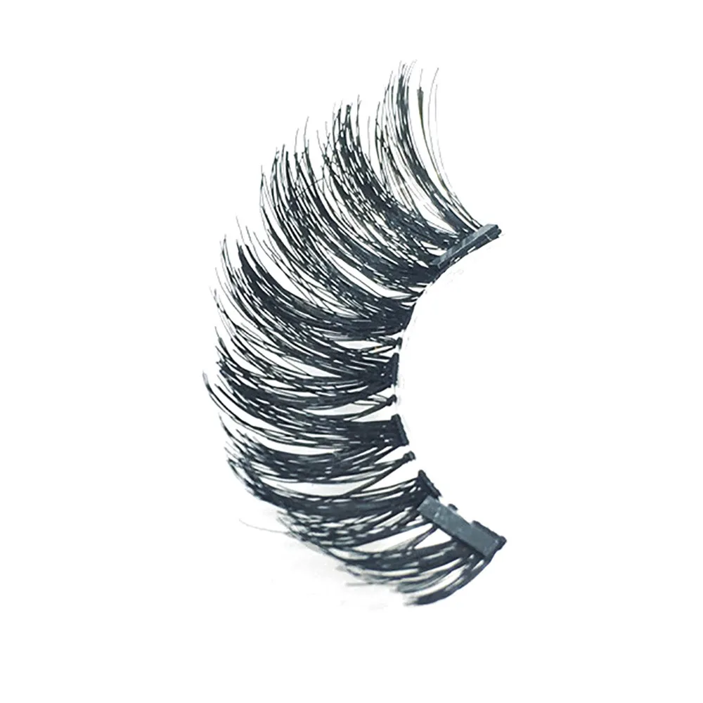 1 пара 3D Магнитные накладные ресницы для макияжа Многоразовые Накладные