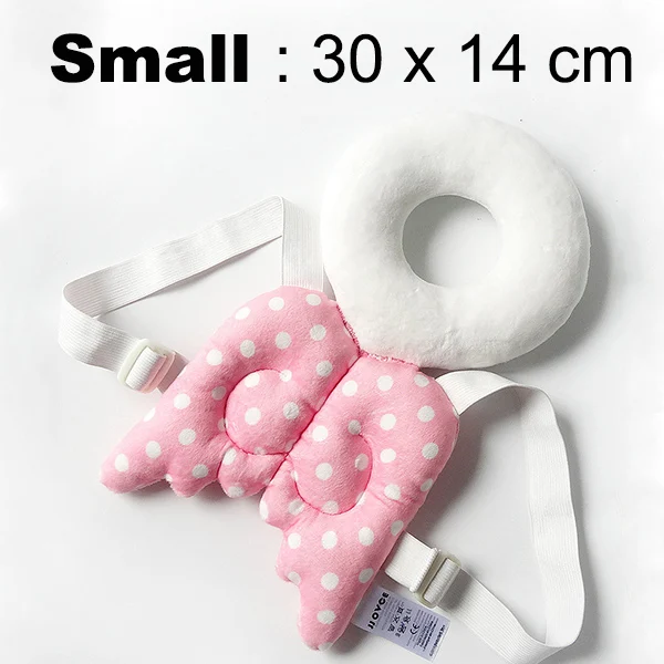Small Pink Angel Подушка для защиты головы ребенка, подголовник для малышей, подушка для шеи ребенка, милые крылья, подушка для кормления, защита от падения, защита для ребенка t341 - Цвет: Small Pink Angel
