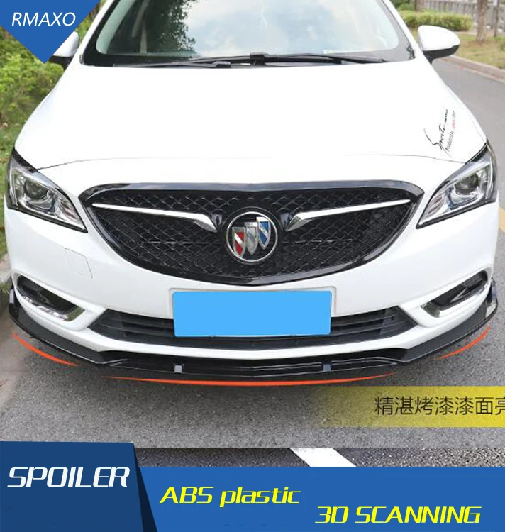 Для Buick Excelle Body kit спойлер 2014-2017 для ABS задний передний бампер диффузор защитные