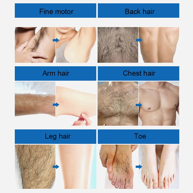 Крем для удаления волос мужчин и женщин гладкий крем на ногах депиляция