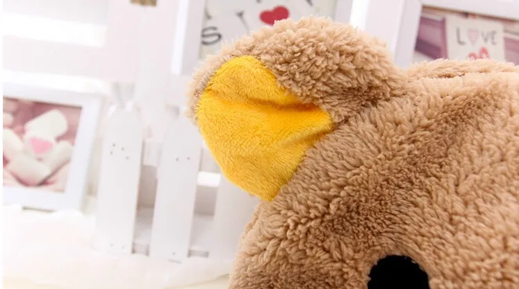 Зимняя мягкая мультяшная Медведь Rilakkuma панда плюшевая шапка женская Ушная шапка модный Рождественский подарок