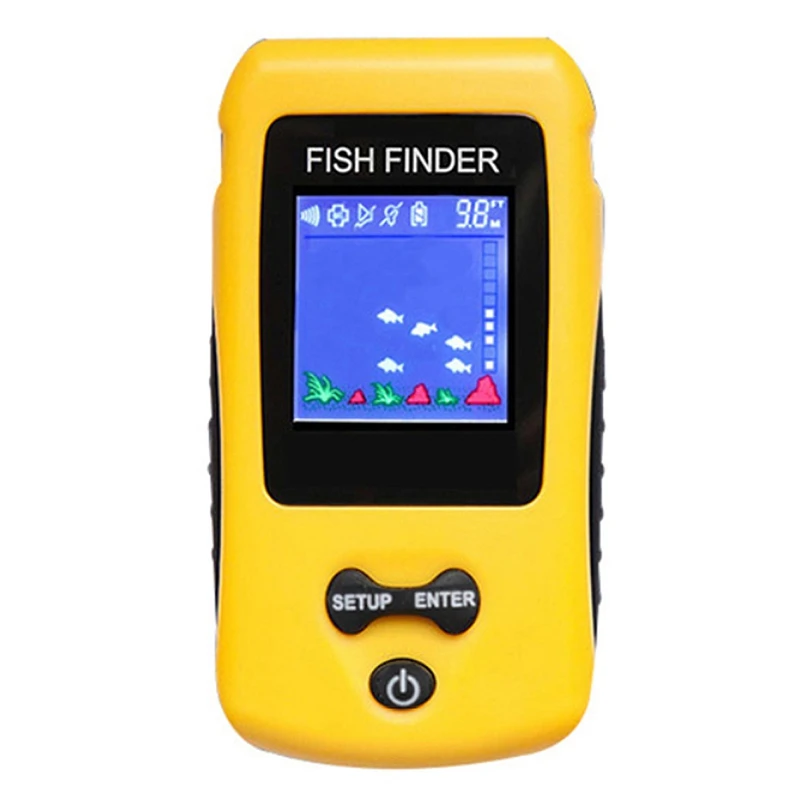 Горячие HG-перезаряжаемые портативный беспроводной эхолот гидролокатор сенсор