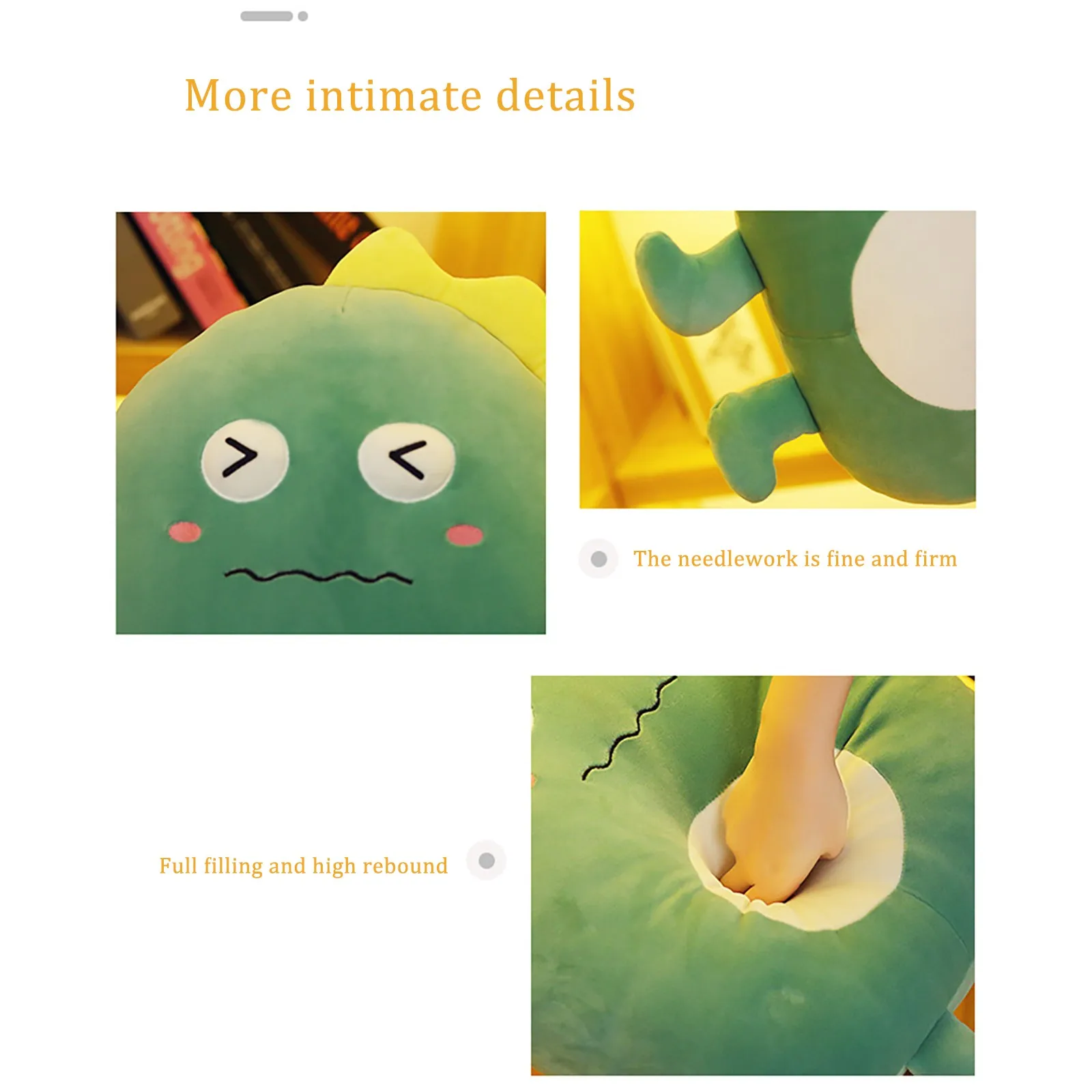 

Plush Doll Cute and funny little monster doll room decoration Unique Cartoon Plush Toys Stuffed Peculiar gift for children