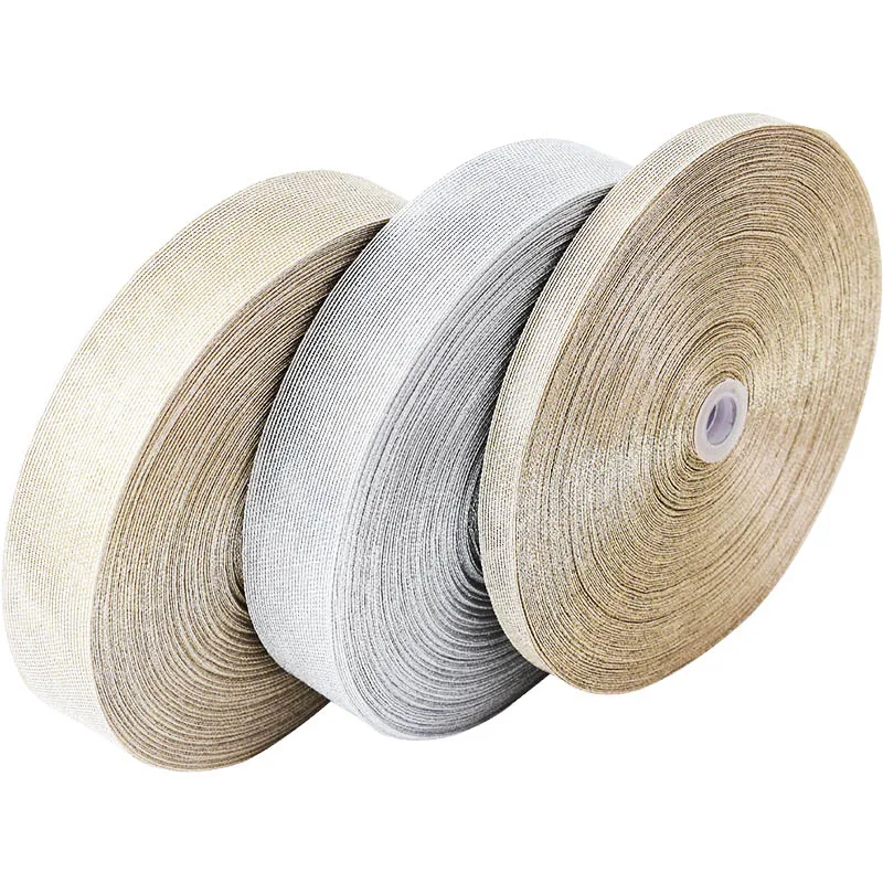 2 ярда 15/38 мм материал одежды Снежная пряжа Блестящая Атласная блестящая ткань