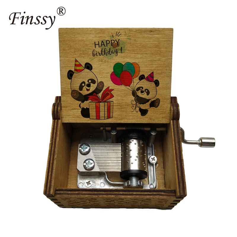 Музыкальная шкатулка с днем рождения Qute стильная музыкальная для маленьких