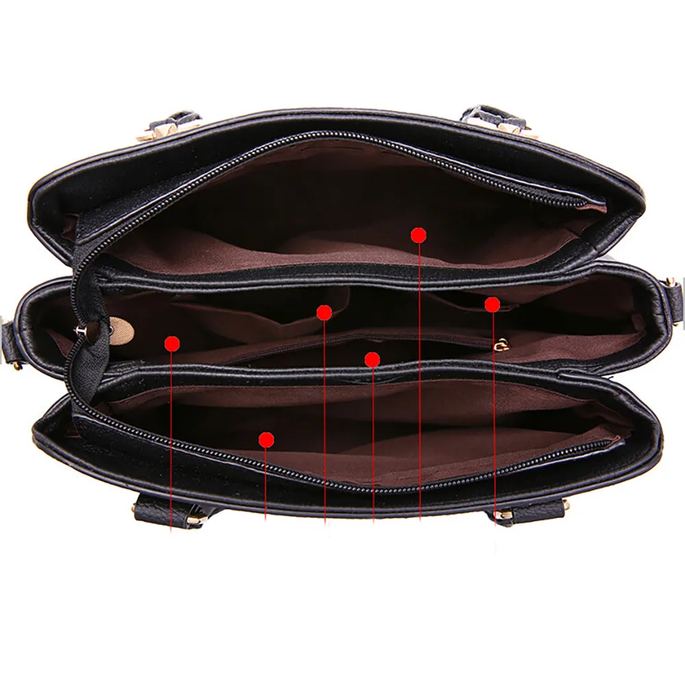 

Women Messenger 2019 New Female Top-handle Bag Girls Simple Shoulder Bags Women Handbags for Lady Totes Fashion Party Pack #H30