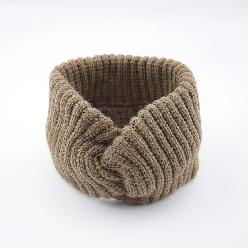 

Cross Knitted Headband Women Wide Hairband Solid Elastic Hair Bands Warmer Ear Head Wrap Winter Autumn Warm Hair Accessories