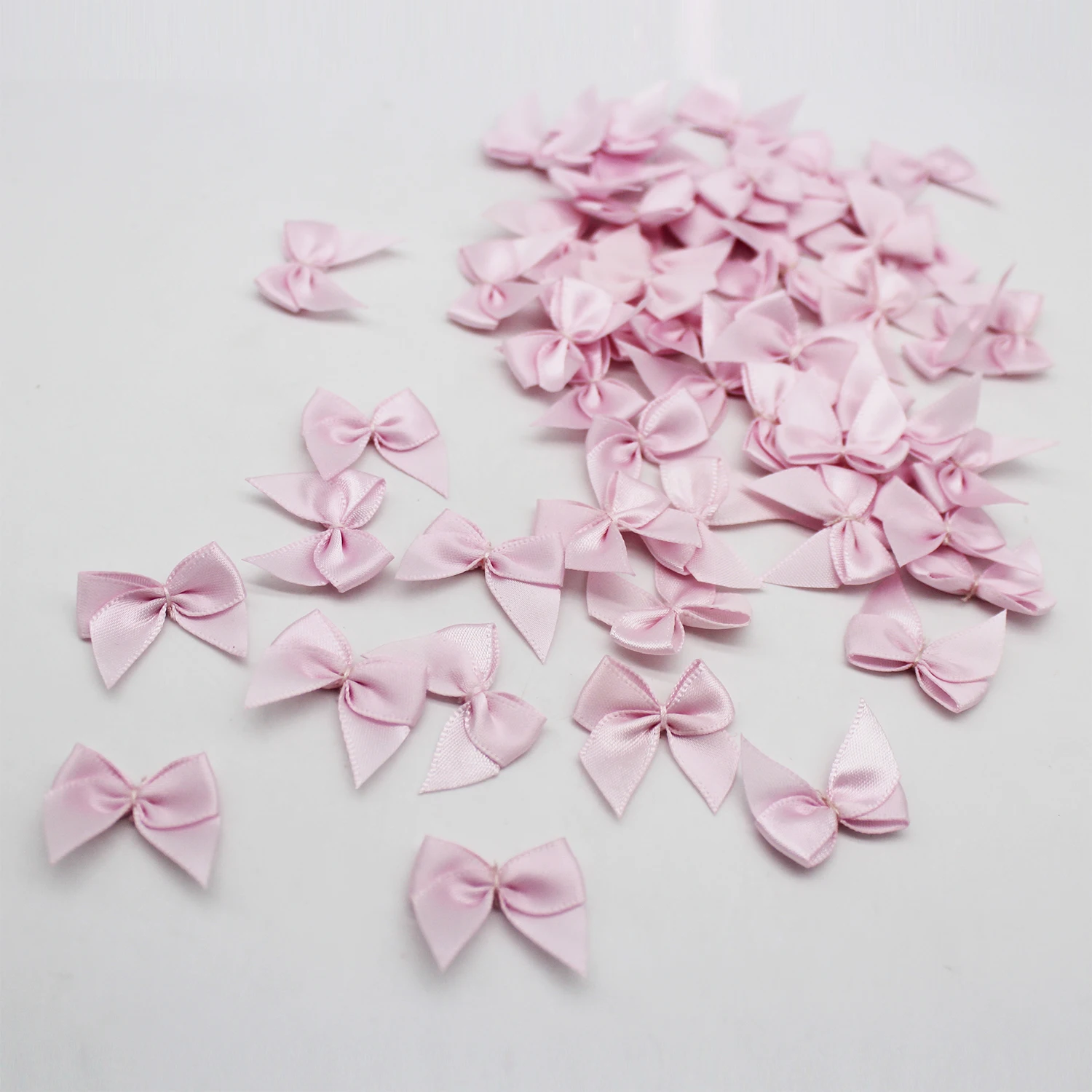 Атласные банты из ленты 50 шт. 1 дюйм маленькие для рукоделия сделай сам аксессуары