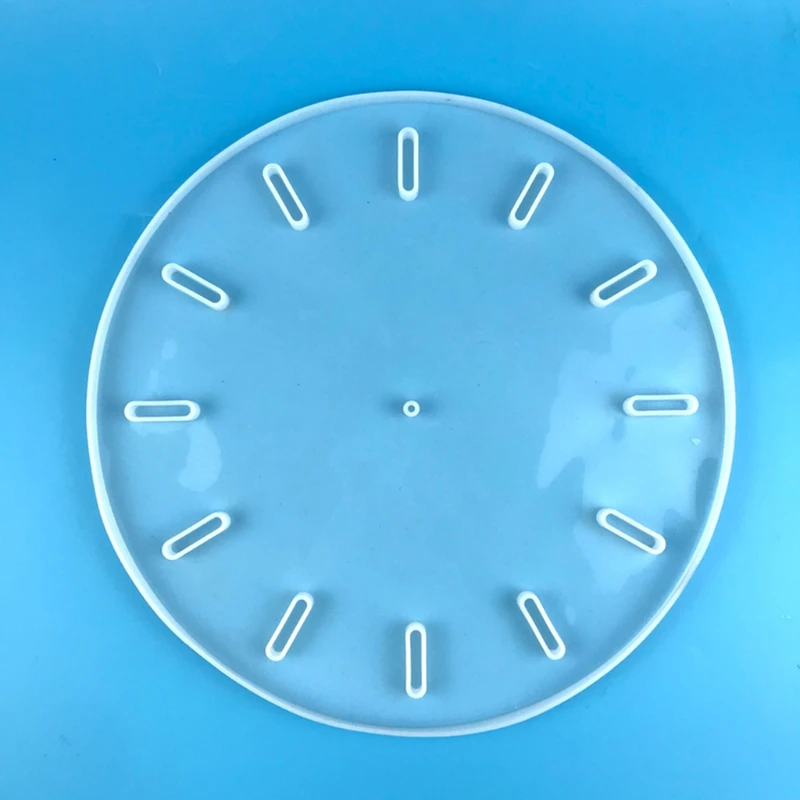 D0LC часы полимерные формы для смолы большие круглые/квадратные силиконовые