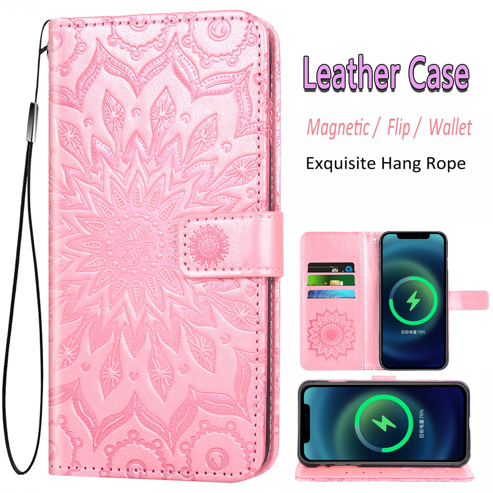 

Flip Cover Leather Wallet Phone Case For Samsung Galaxy S3 S4 S 3 4 Mini S4mini GT I9300 I9301 I9305 I9190 I9192 I9195 I9500