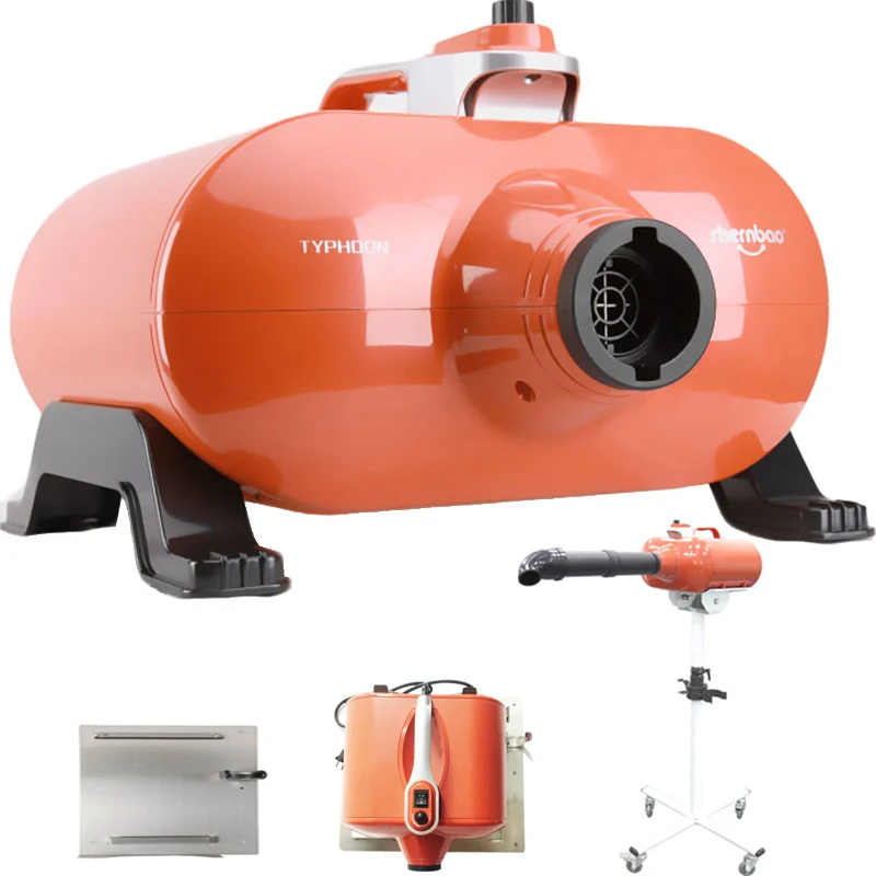 Профессиональный двухмоторный фен для шерсти питомцев большая маленькая