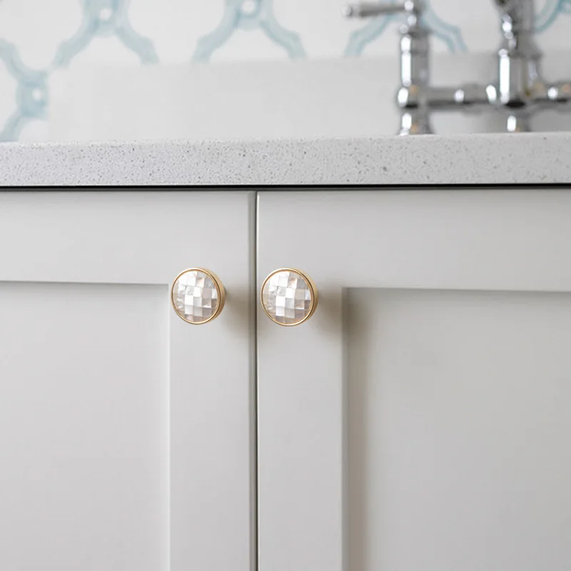 2pcs modern simple brass furniture handles door knobs and handles for drawers kitchen cupboard wardrobe pulls wall hooks free global shipping