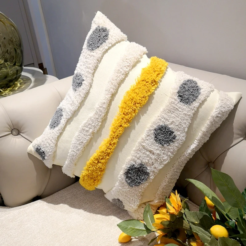 45x45 см декоративный квадратный чехол для подушки наволочка Шерстяной Чехол