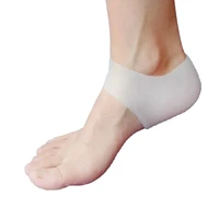 1pc new soft silicone moisturizing gel heel socks anti slip maintenance cracked foot protectors foot care health care