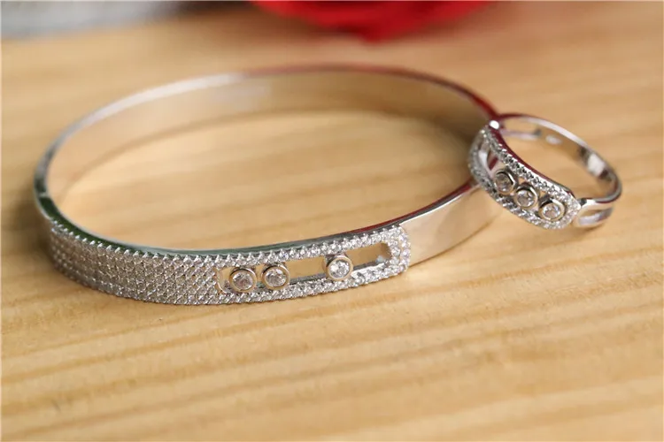 Модные дизайнерские Роскошные ювелирные изделия AAA кубический цирконий 925