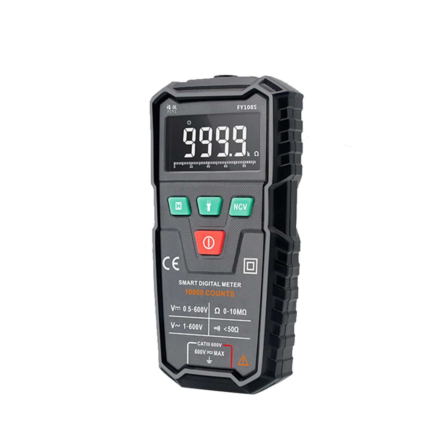Цифровой мультиметр 9999 автонастройка AC/DC Напряжение м Flash светильник задняя