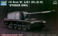 trumpeter 07210 172 german 12 8cm sturer emil self propelled antitank gun kit th09034 smt6