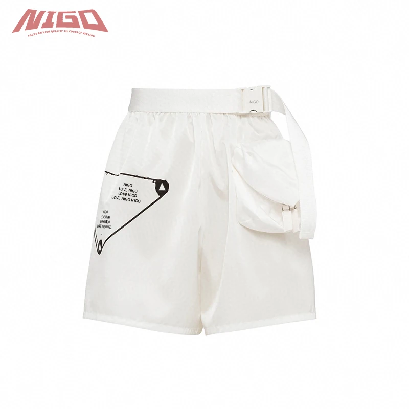 

NIGO 21ss PR Ladies Nylon Casual Shorts #nigo238