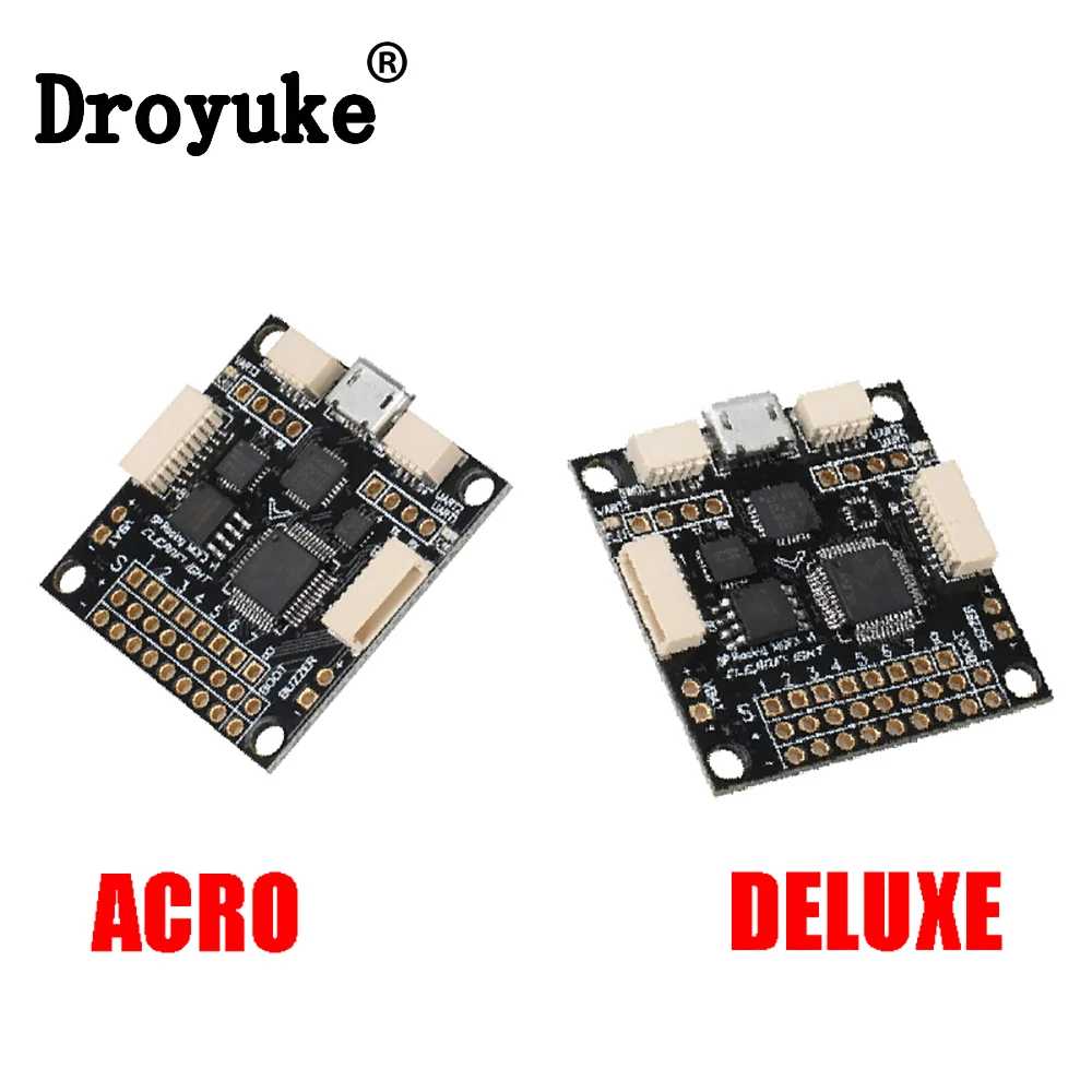 Droyuke компактного SP Racing F3 полета Управление Acro 6 DOF / Deluxe 10 для QAV250 мини 180 210 250 280