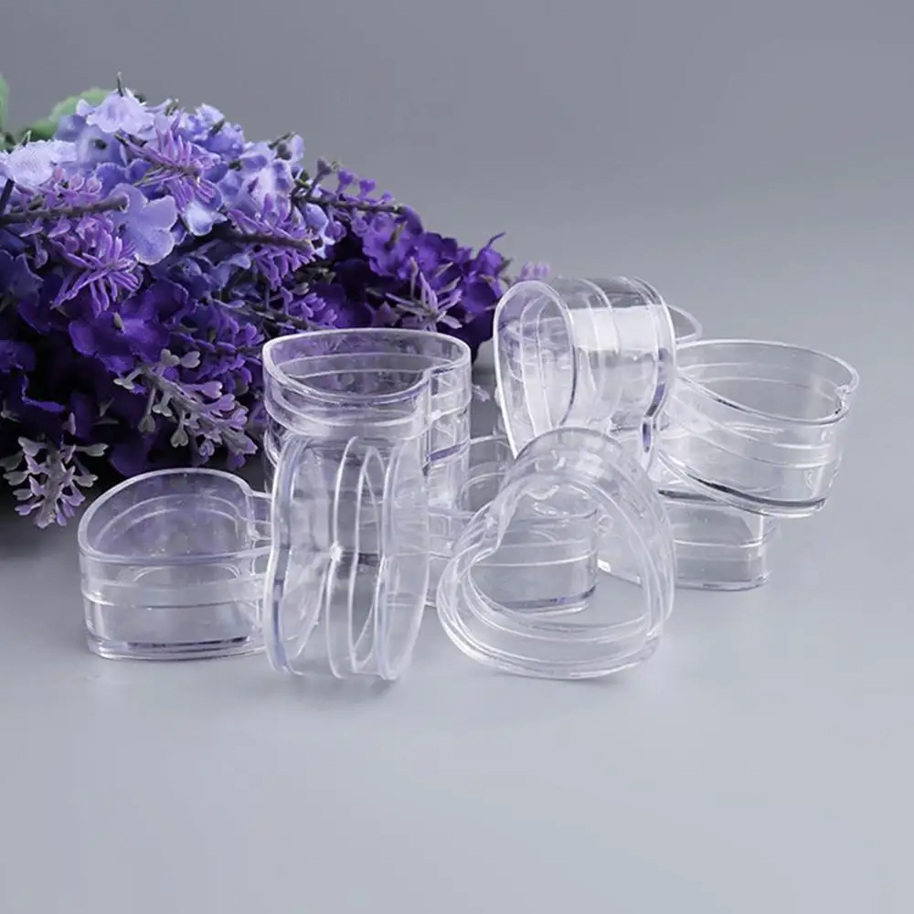 Пустая пластиковая Косметическая банка для бальзама губ контейнер в форме банки