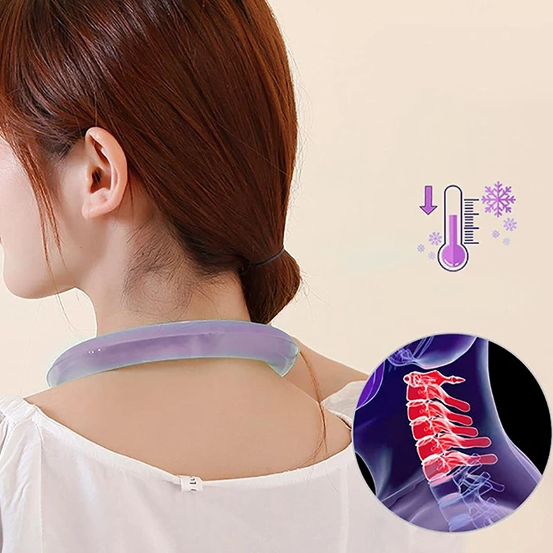 Охлаждающая трубка для шеи удобная охлаждающая Шейная рук лета многоразовый