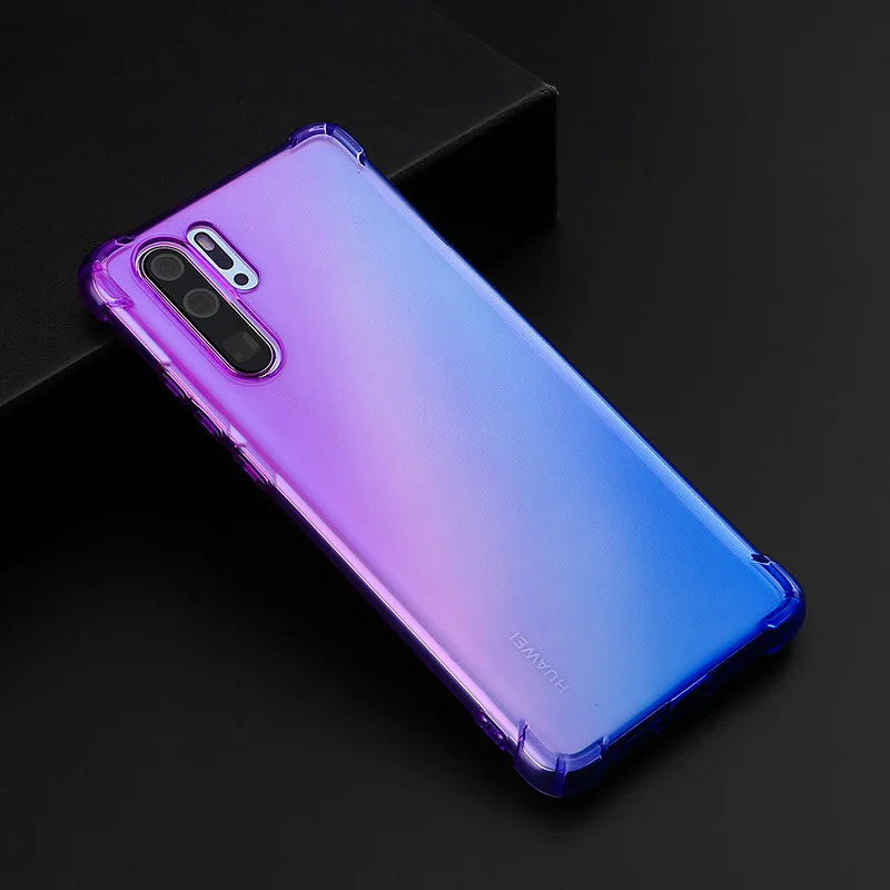 Прозрачный радужный чехол для телефона huawei mate 20 Lite силиконовый покрытия Funda Pro 20lite