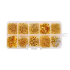 Набор ювелирных изделий, набор из цепочки и сережек, для самостоятельного изготовления ювелирных изделий, 1 комплект