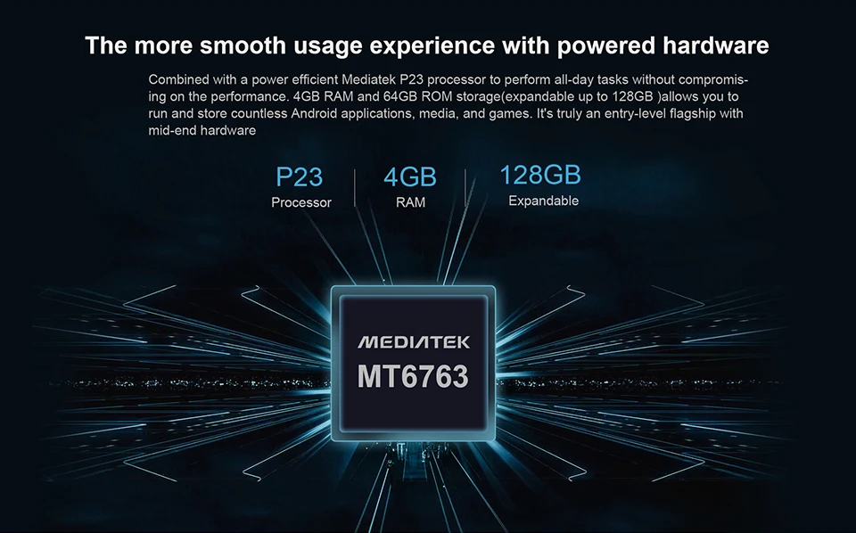 HOMTOM P30 pro Android 9,0 MTK6763 Восьмиядерный 4 Гб 64 Гб стеклянный чехол для смартфона 6,41 дюймов 4000 мАч 4G FDD-LTE мобильный телефон