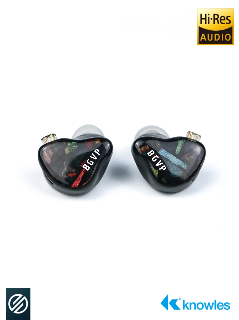 Наушники-вкладыши BGVP DH5 BA + DD гибридные с монитором спортивные Hi-Fi музыкальные
