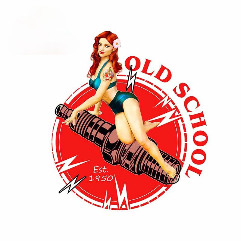 

Виниловая Водонепроницаемая наклейка на автомобиль, с аниме-постером, 15 х15 см