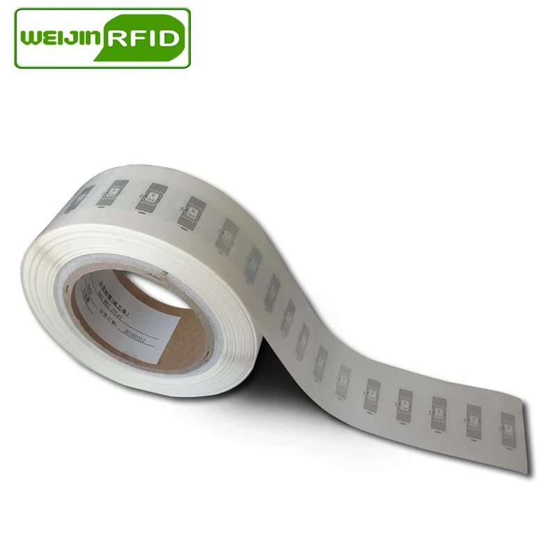 UHF RFID этикетка наклейка Impinj B42 EPC6C влажная инкрустация 915mhz868mhz860 960MHZ 3000 шт.