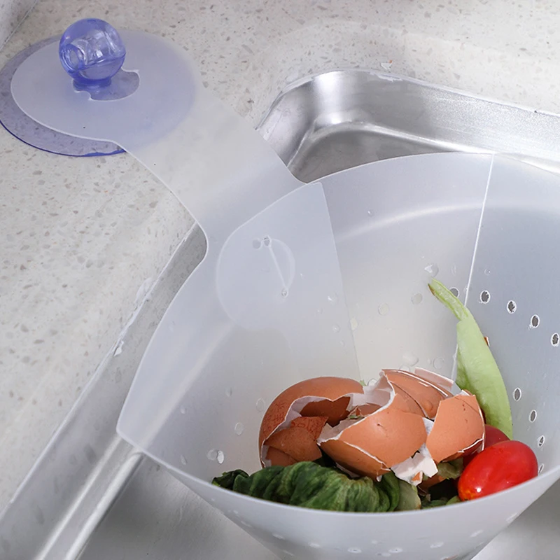 Складная подставка на раковину фильтр Кухня остатки присоски сетка/сливная