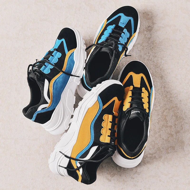 Распродажа новинка весны мужская спортивная обувь со шнуровкой легкие мужские