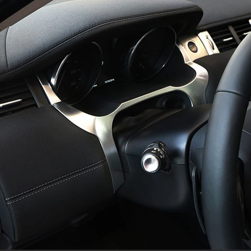 Интерьер автомобиля Передняя панель край крышка рамка отделка ABS хром аксессуары