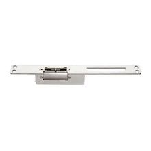 Adjustable Access Control System Lock Tongue Secure Glass Door Locker Unlock Mode NC NO 12V Narrow Type Electric Strike Lock