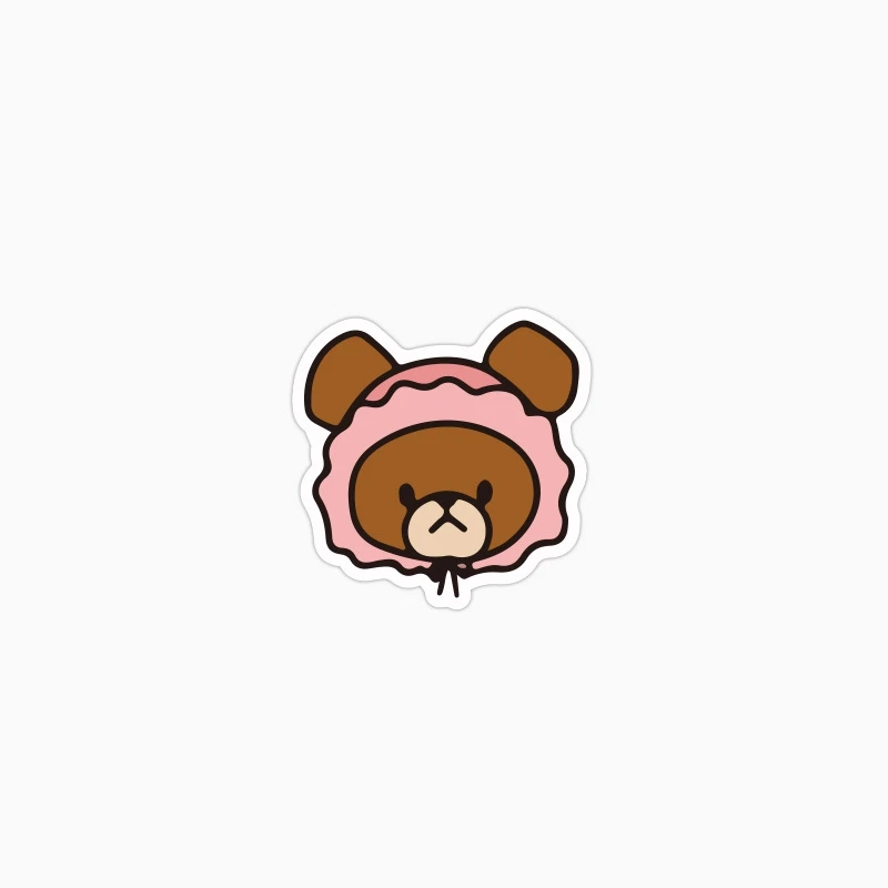 40 шт./упак. бурого медведя Скрапбукинг ПВХ наклейки Набор сделай сам канцелярские