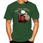 Мужская футболка с надписью Love That Country музыкальная сценическая Bluegrass Fiddle Banjo USA