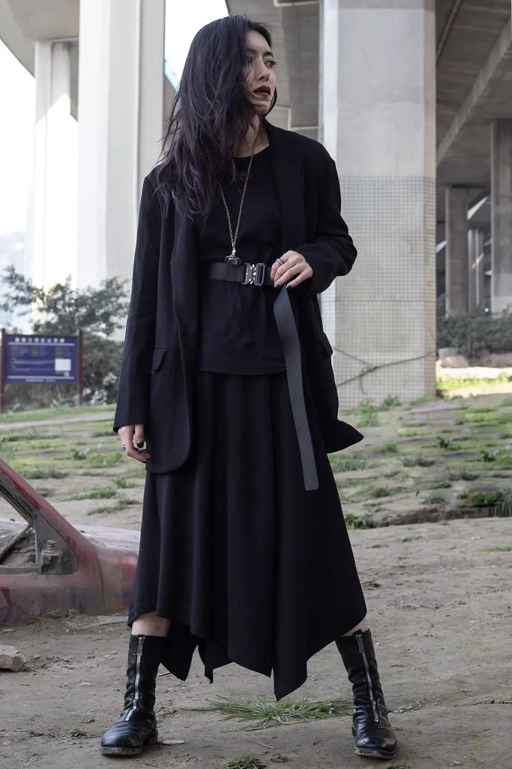 Ремень из парусины Owen seak для мужчин и женщин готический ремень взрослых пояс 130 см