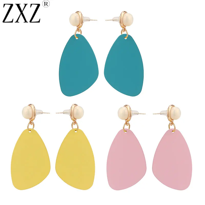 Модные массивные серьги 2020 большие геометрические нерегулярные для женщин