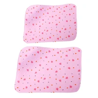 2pcs newborn baby changing pad waterproof cushion reusable infants portable baby changing table cotton mattress pads diaper mat