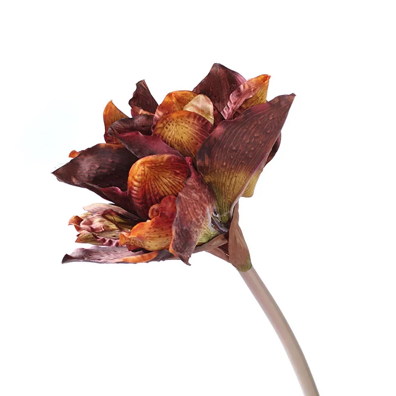 DIY проектов искусственный цветок Amaryllis Clivia украшение для гостиной цветы цветная