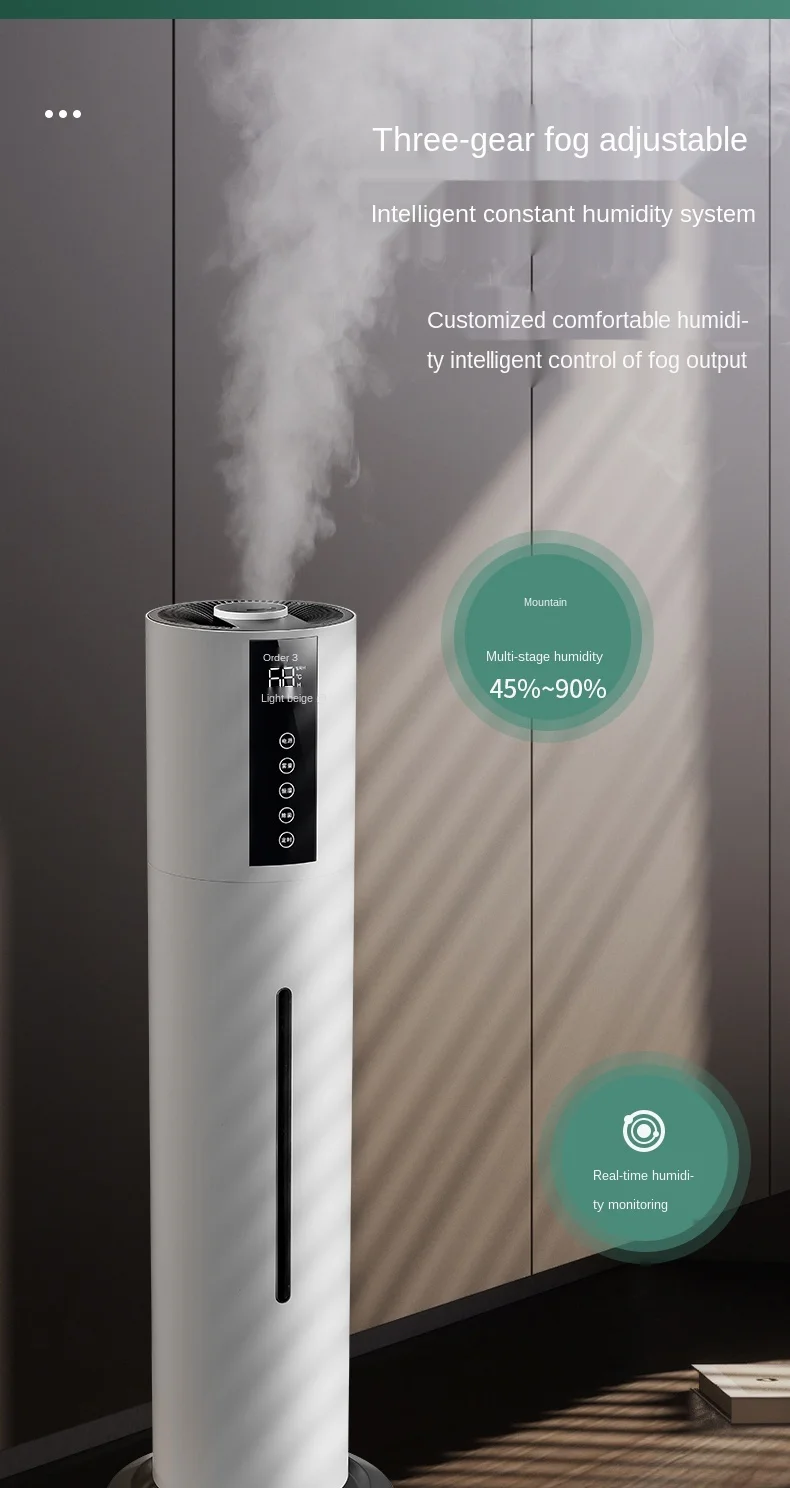 

zq Humidifier Household Silent Bedroom-Inch Aromatherapy Large Capacity Sterilization Air Purification Sprayer