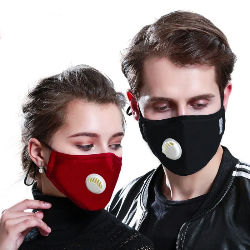 

Хлопковая маска против пыли для взрослых + маска PM2.5, многоразовая маска для рта, маска с активированным углем, пыленепроницаемые маски для л...