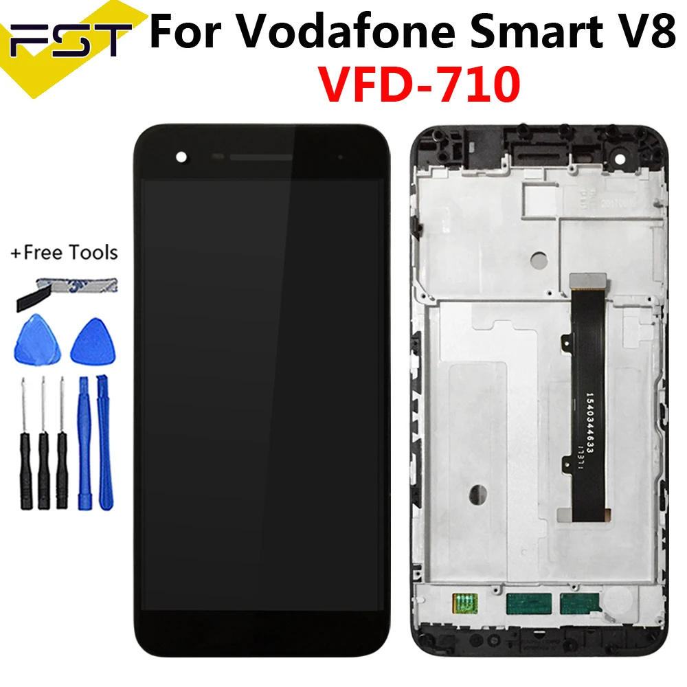 Для Vodafone Smart V8 VFD710 VFD 710 ЖК дисплей сенсорный экран для телефона дигитайзер в сборе